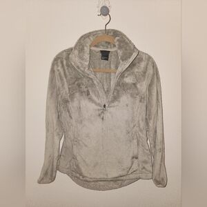 The North Face Light Gray Fleece Pullover